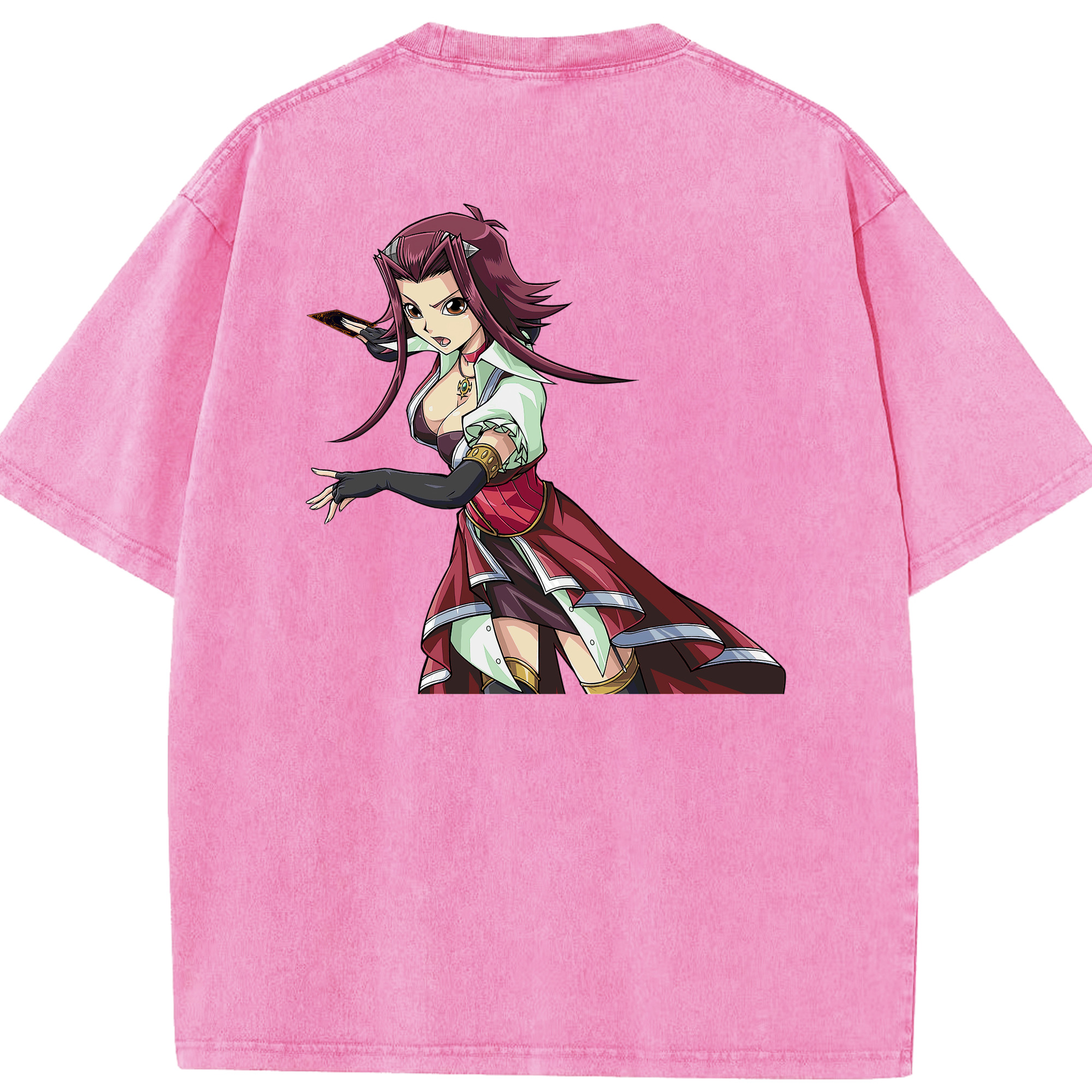 （画像用） 遊☆戯☆王 Yu-Gi-Oh! 綿100% ヴィンテージ風 半袖Tシャツ（背面プリント）